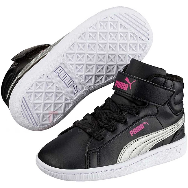 ДЕТСКИ ОБУВКИ PUMA VIKKY MID SL V INF FTW BLACK