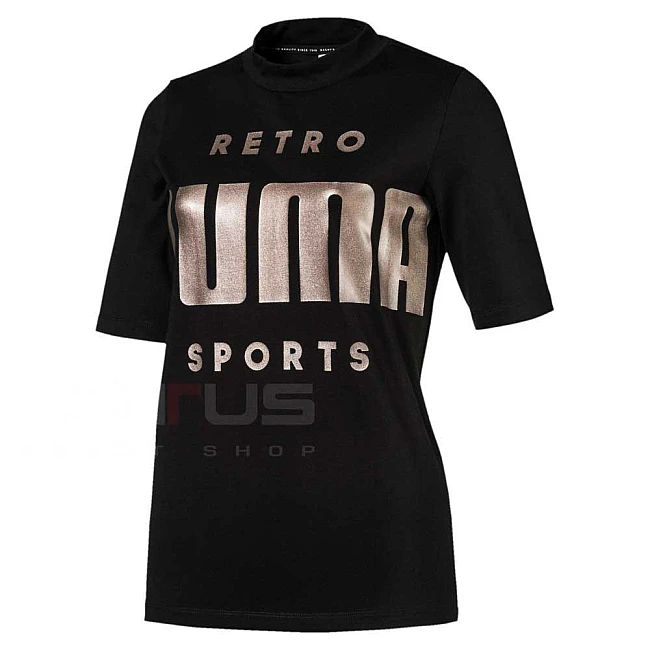 ДАМСКА ТЕНИСКА PUMA RETRO TEE BLACK