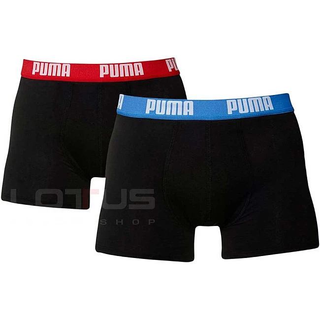 МЪЖКИ БОКСЕР PUMA BASIC BOXER 2P BLACK