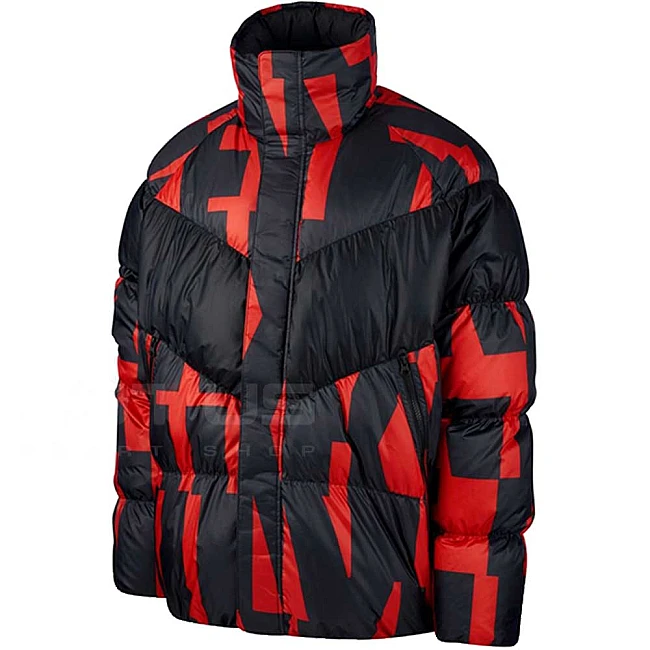 МЪЖКО ЯКЕ NIKE NSW DWN FILL JKT SNL BLACK/RED
