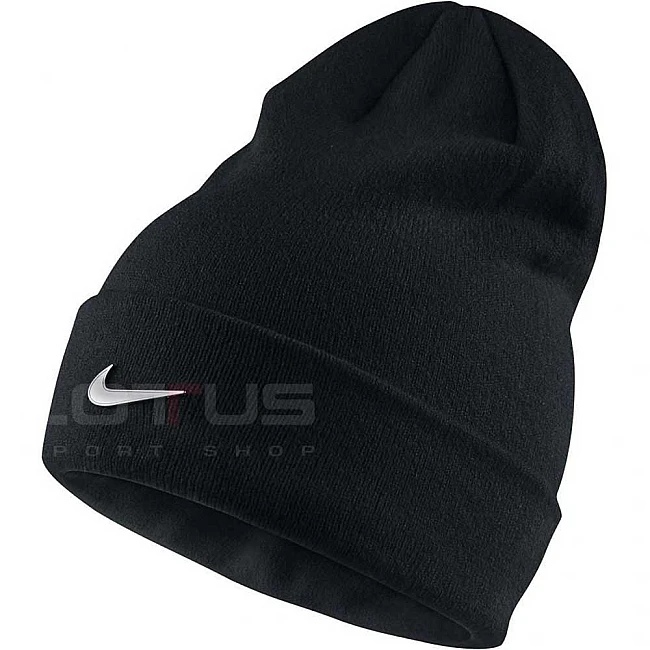 ЗИМНА ШАПКА NIKE BEANIE METAL SWOOSH BLACK