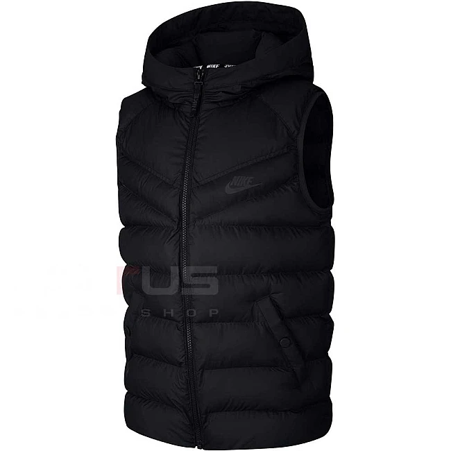 ДЕТСКИ ЕЛЕК NIKE NSW VEST FILLED BLACK