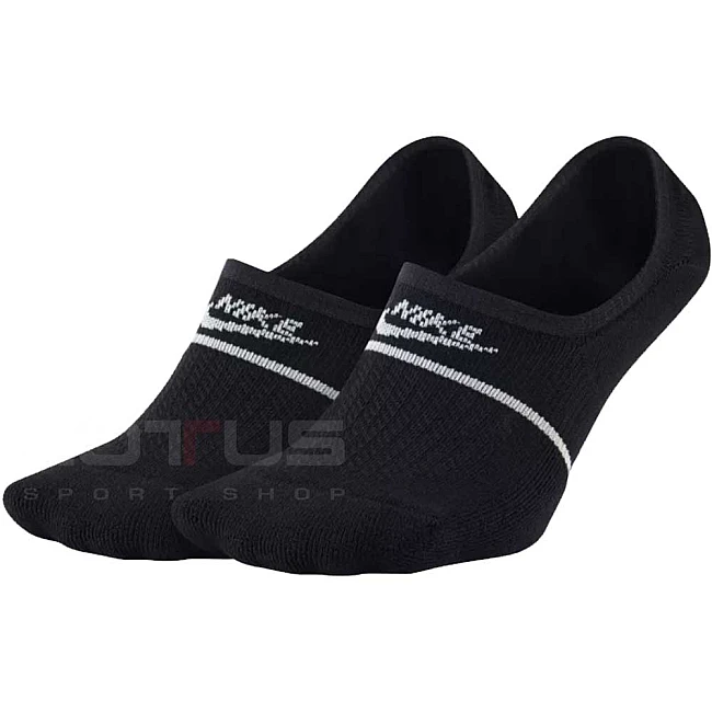 ЧОРАПИ NIKE SNKR SOX ESNTL NO SHOW 2P BLACK