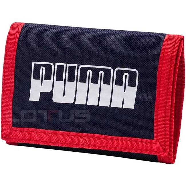 ПОРТМОНЕ PUMA PLUS WALLET II WALLET DK BLUE/RED