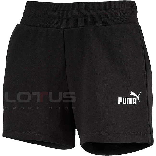 ДАМСКИ КЪСИ ПАНТАЛОНИ PUMA ESS SWEAT SHORTS TR BLACK