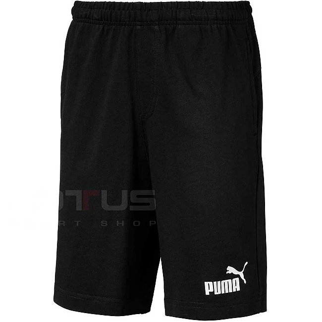 ДЕТСКИ КЪСИ ПАНТАЛОНИ PUMA ESS JERSEY SHORTS B BLACK