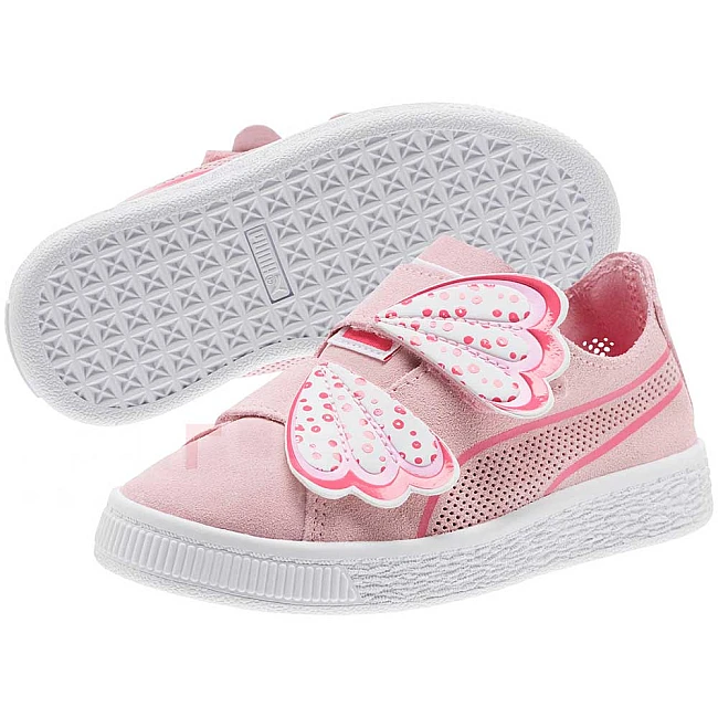 ДЕТСКИ ОБУВКИ PUMA SUEDE DECONSTRUCT BUTTERFLY V PINK
