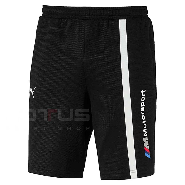 МЪЖКИ КЪСИ ПАНТАЛОНИ PUMA BMW MMS SWEAT SHORTS BLACK