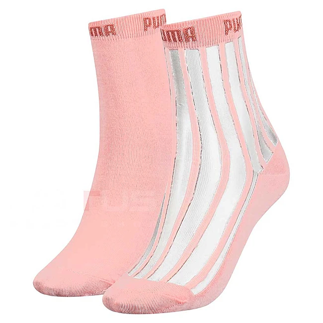 ЧОРАПИ PUMA WOMEN SHORT SOCK T 2P PEACH