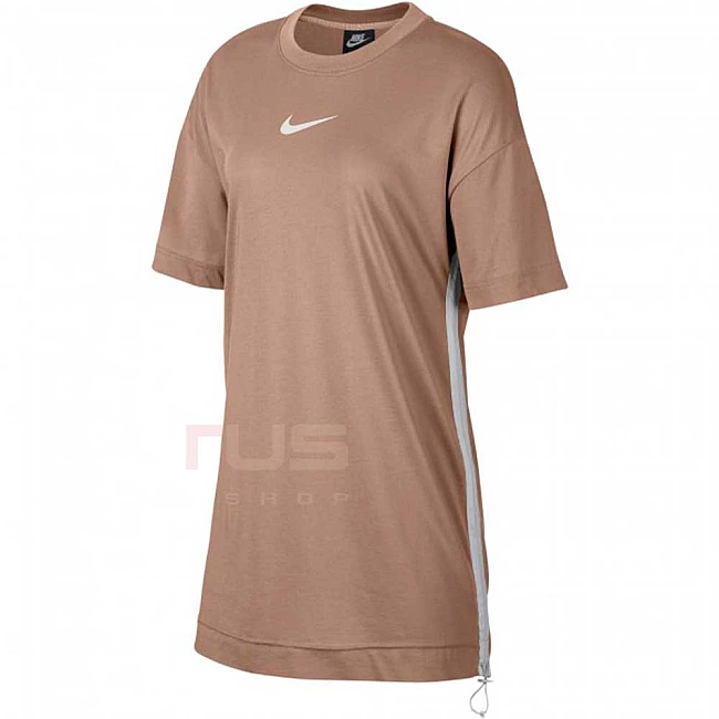 ДАМСКА РОКЛЯ NIKE NSW SWSH DRESS ROSE GOLD