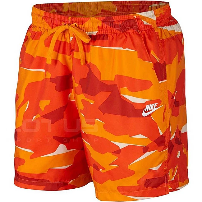 МЪЖКИ ШОРТИ NIKE NSW CE CAMO SHORT WVN ORANGE PEEL