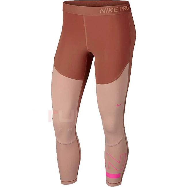 ДАМСКИ КЛИН NIKE PRO SRF SPT CROP TGHT ROSE GOLD/PEACH