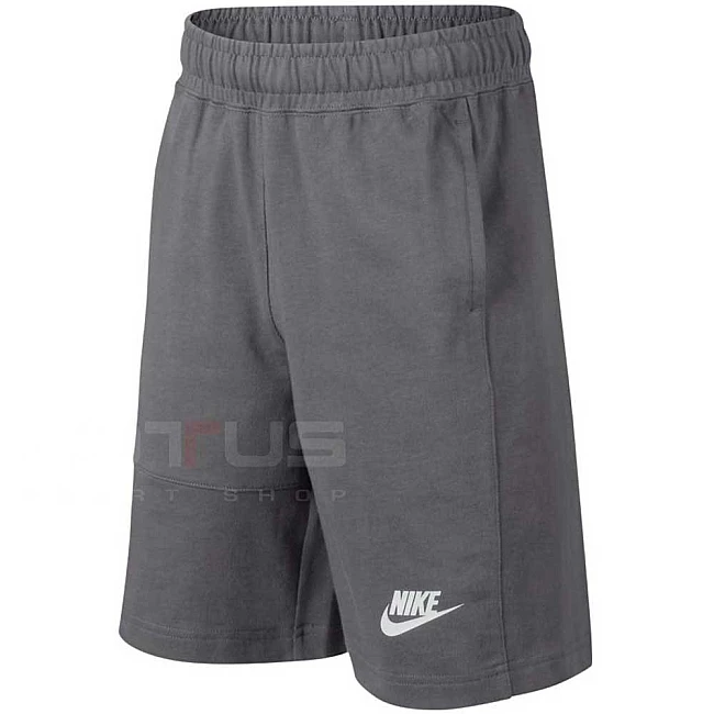 ДЕТСКИ КЪСИ ПАНТАЛОНИ NIKE NSW SHORT ADVANCE GUNSMOKE