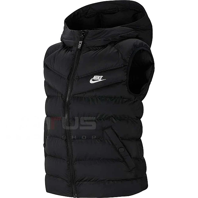 ДЕТСКИ ЕЛЕК NIKE NSW VEST FILLED BLACK