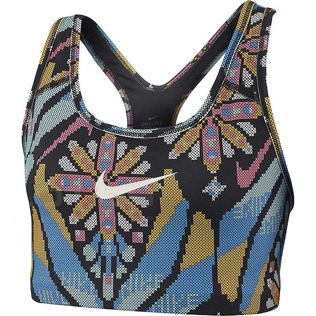 ДАМСКИ СПОРТЕН СУТИЕН NIKE FTR FEM BRA PRT BLACK