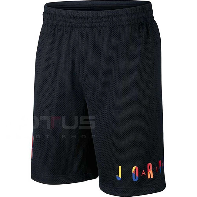 МЪЖКИ КТСИ ПАНТАЛОНИ NIKE JORDAN SPRT DNA HBR SHORT BLACK