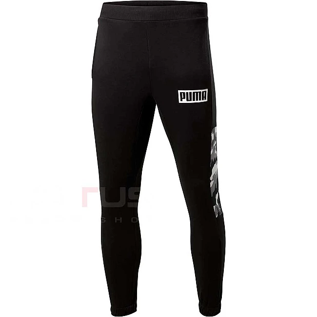 МЪЖКО ДОЛНИЩЕ PUMA REBEL CAMO PANTS CL FL BLACK