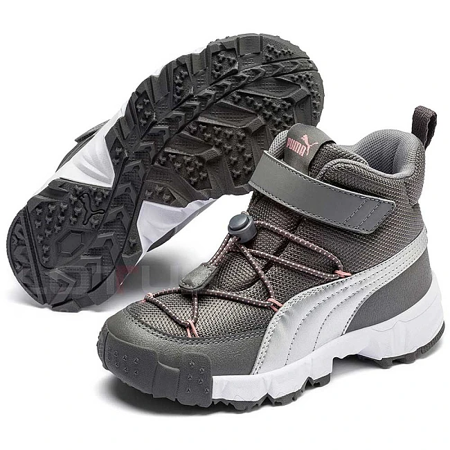 ДЕТСКИ ОБУВКИ PUMA MAKA PS GREY