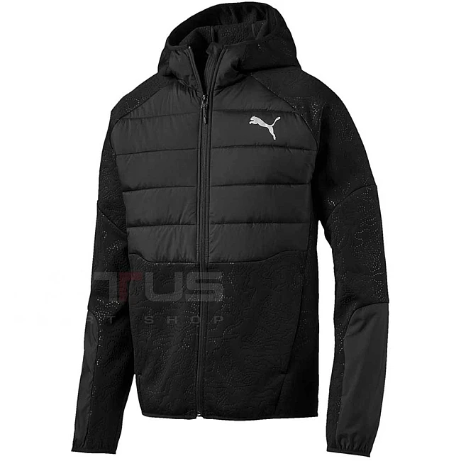 МЪЖКО ЯКЕ PUMA HYBRID STYLE JACKET BLACK