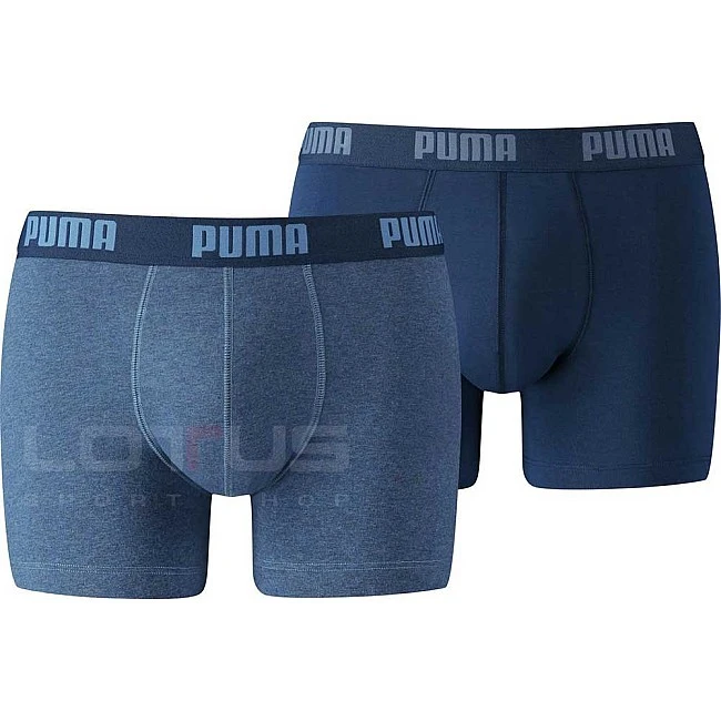 МЪЖКИ БОКСЕР PUMA BASIC BOXER 2P DENIM