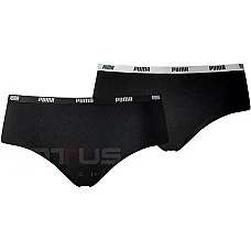 ДАМСКИ БИКИНИ PUMA ICONIC HIPSTER 2P BOXER BLACK