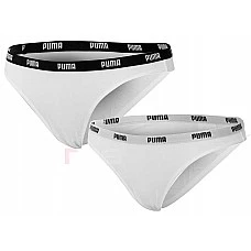 ДАМСКИ БИКИНИ PUMA ICONIC HIPSTER 2P BOXER WHITE