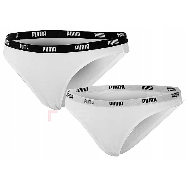 ДАМСКИ БИКИНИ PUMA ICONIC HIPSTER 2P BOXER WHITE