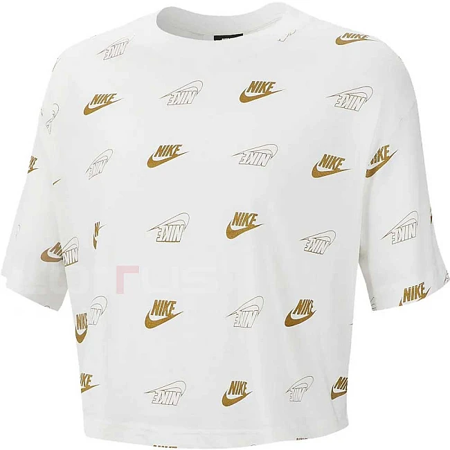 ДАМСКА ТЕНИСКА NIKE NSW TOP SS CROP BFF SHINE WHITE