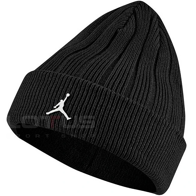 ЗИМНА ШАПКА NIKE JORDAN BEANIE CUFFED INGOT BLACK