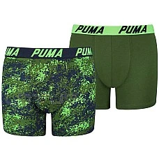 ДЕТСКИ БОКСЕР PUMA BOXER 2P SEASONAL BOXER NAVY/GREEN
