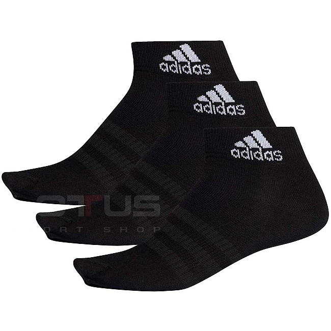 ЧОРАПИ ADIDAS LIGHT ANK 3PP BLACK