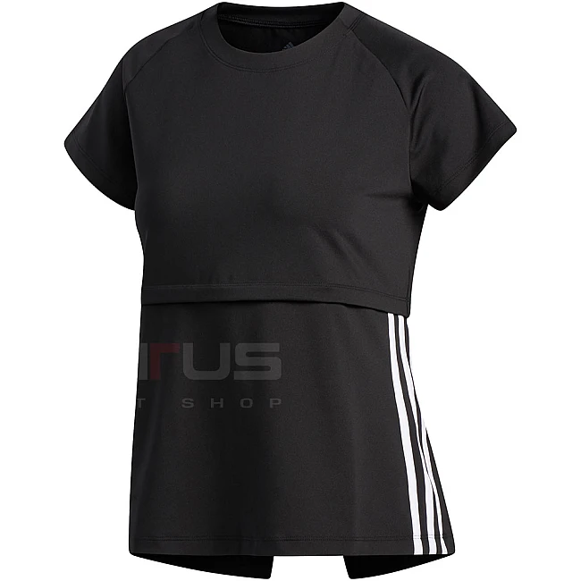 ДАМСКА ТЕНИСКА ADIDAS 3S CAP SLV TEE BLACK