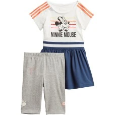 ДЕТСКИ СПОРТЕН ЕКИП ADIDAS INF DY MM SUM WHITE/BLUE/GREY