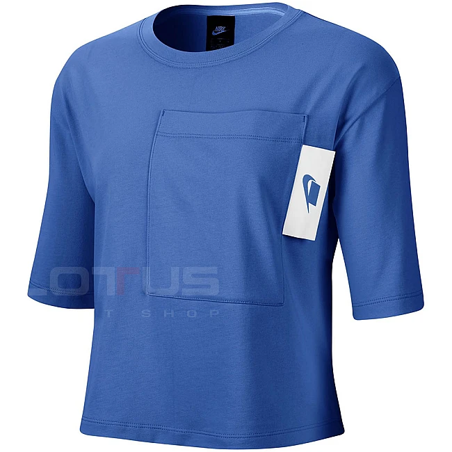 ДАМСКА ТЕНИСКА NIKE NSW NSW TOP SS CROP BLUE