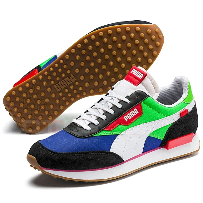 МЪЖКИ МАРАТОНКИ PUMA FUTURE RIDER PLAY ON BLACK/GREEN/BLUE