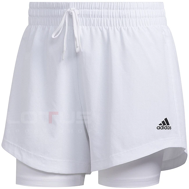 ДАМСКИ КЪСИ ПАНТАЛОНИ ADIDAS 2IN1 WOV SHORT WHITE