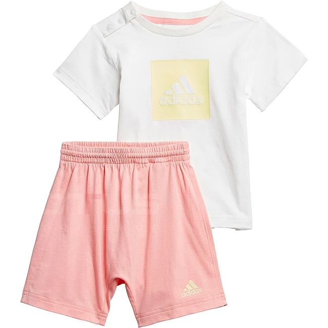 ДЕТСКИ СПОРТЕН ЕКИП ADIDAS I LOGO SUM SET WHITE/PINK