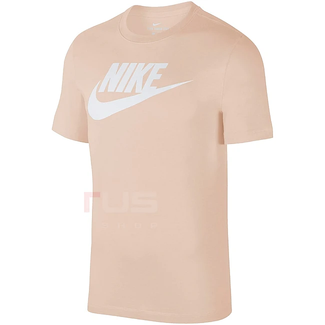 МЪЖКА ТЕНИСКА NIKE NSW TEE ICON FUTURA CORAL/WHITE