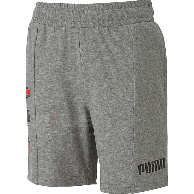 ДЕТСКИ КЪСИ ПАНТАЛОНИ PUMA ALPHA SUMMER SHORT B GRAY