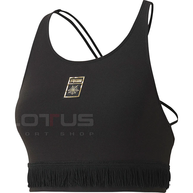 ДАМСКО СПОРТЕН СУТИЕН PUMA X CO CROP TOP BRA BLACK