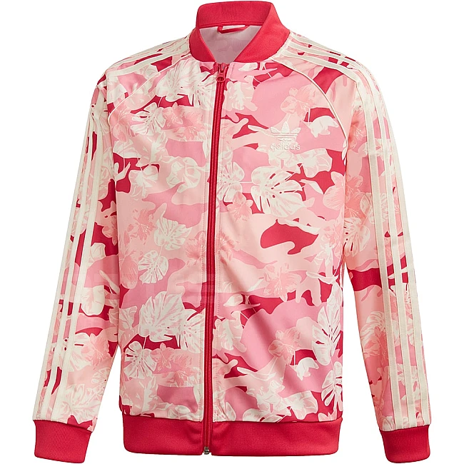 ДЕТСКО ГОРНИЩЕ ADIDAS SST TOP PINK/MULTCO