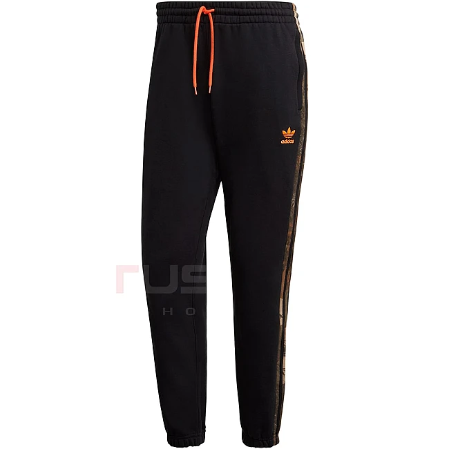 МЪЖКО ДОЛНИЩЕ ADIDAS CAMO SWEATPANT BLACK