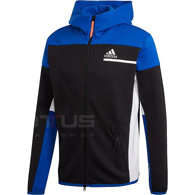 МЪЖКО ГОРНИЩЕ ADIDAS ZNE FZ BLACK/BLUE