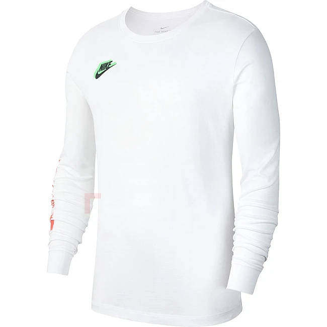 МЪЖКА БЛУЗА NIKE NSW LS TEE HBR WORLDWIDE WHITE