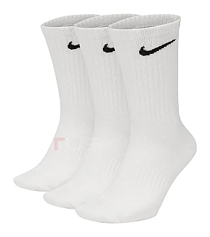 ЧОРАПИ NIKE EVERYDAY LTWT CREW 3PR WHITE