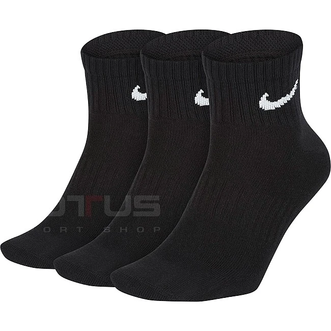 ЧОРАПИ NIKE EVERYDAY LTWT ANKLE 3PR BLACK