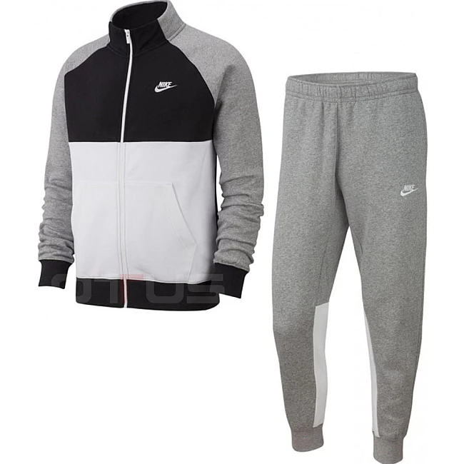 МЪЖКИ СПОРТЕН ЕКИП NIKE NSW CE TRK SUIT FLC DK GREY HTHR