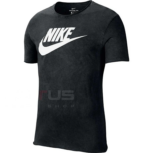 МЪЖКА ТЕНИСКА NIKE NSW SS TEE ICON FUTURA WASH BLACK