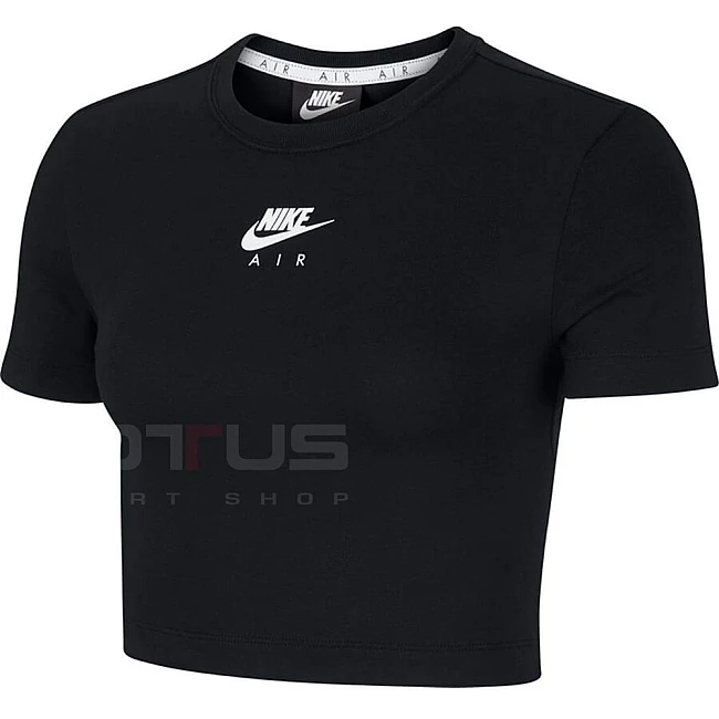 ДАМСКА ТЕНИСКА NIKE NSW AIR TOP SS CROP BLACK