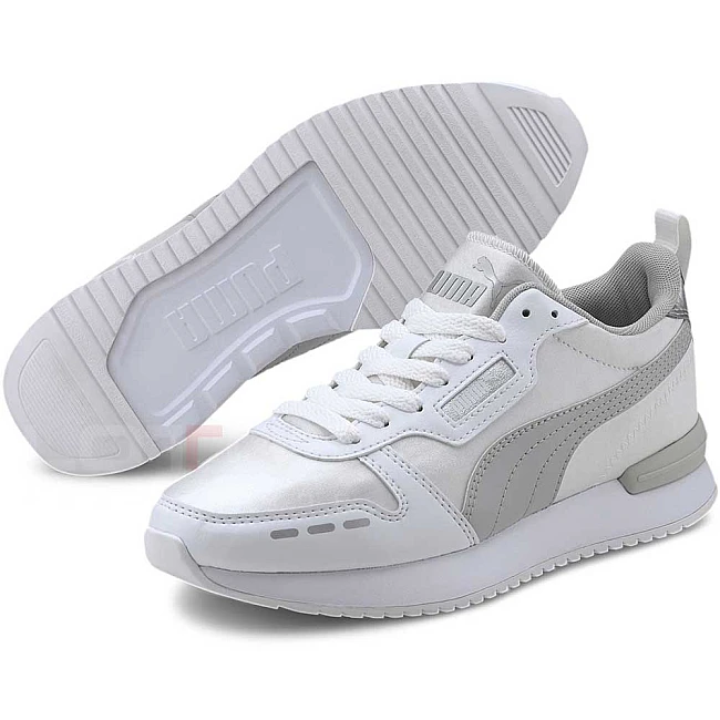 ДАМСКИ МАРАТОНКИ PUMA R78 WNS METALLIC WHITE